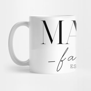 Mara Family EST. 2020, Surname, Mara Mug